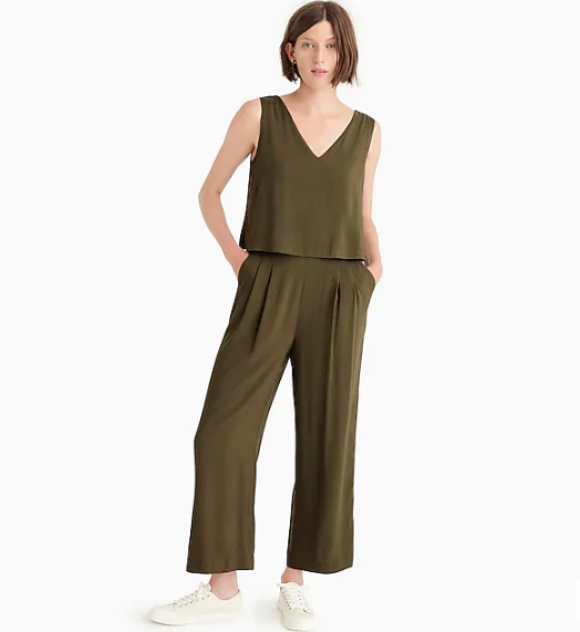 j crew point sur jumpsuit
